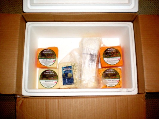 Insulated Shipping Carton insulated shipping carton, carton, small, shipping carton, simply cheese